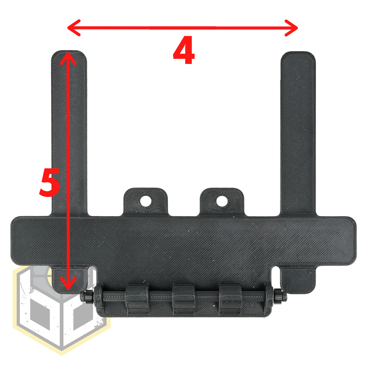 Laser Molle 4x5 Black 3