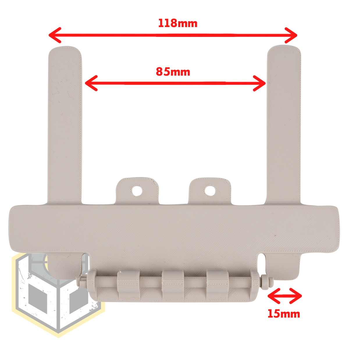 Laser Molle 4x5 Desert Storm 3mm