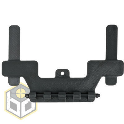 Laser Molle 5x4 Frame for Ultra Phone Case Holder - Black