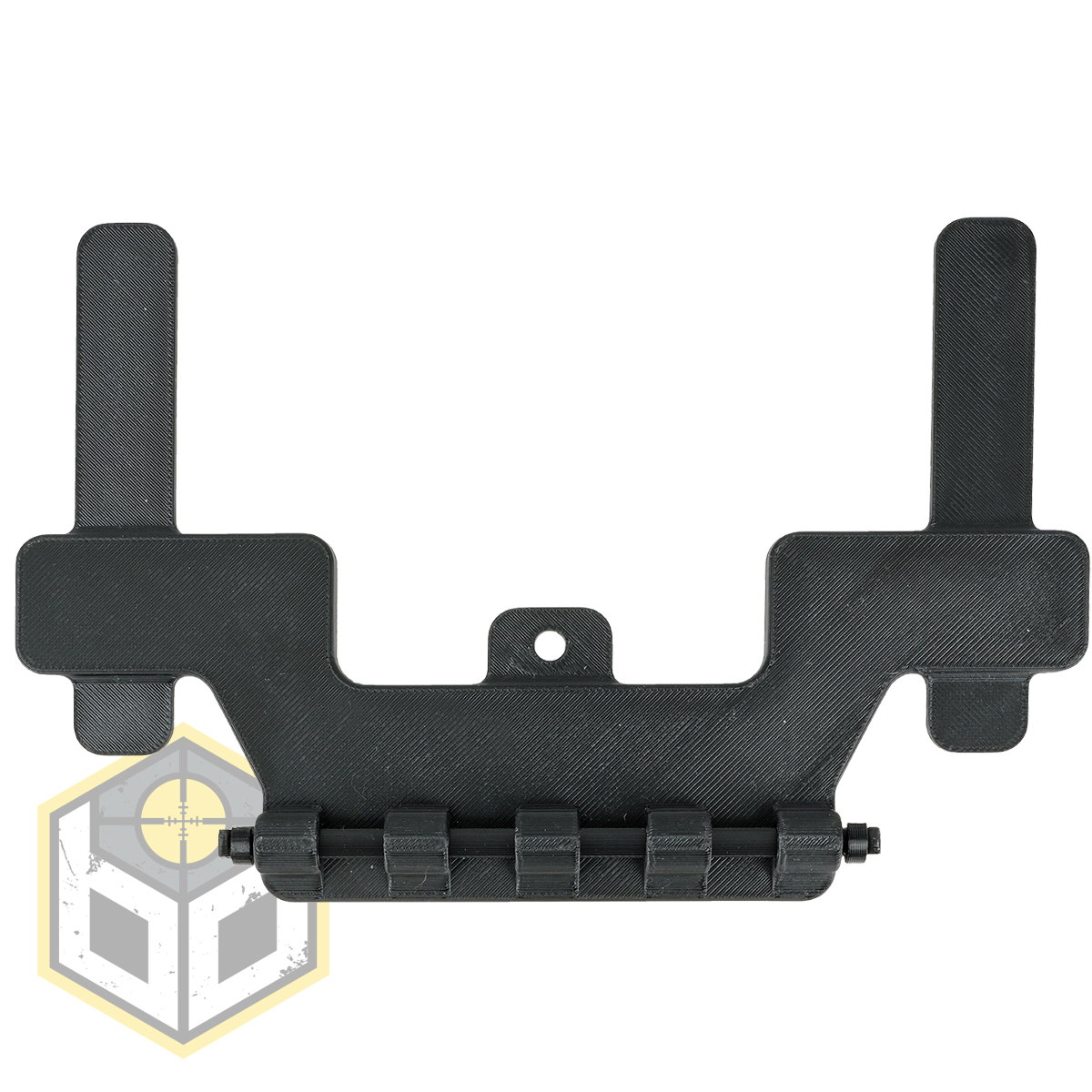 Laser Molle 5x4 Frame for Ultra Phone Case Holder - Black