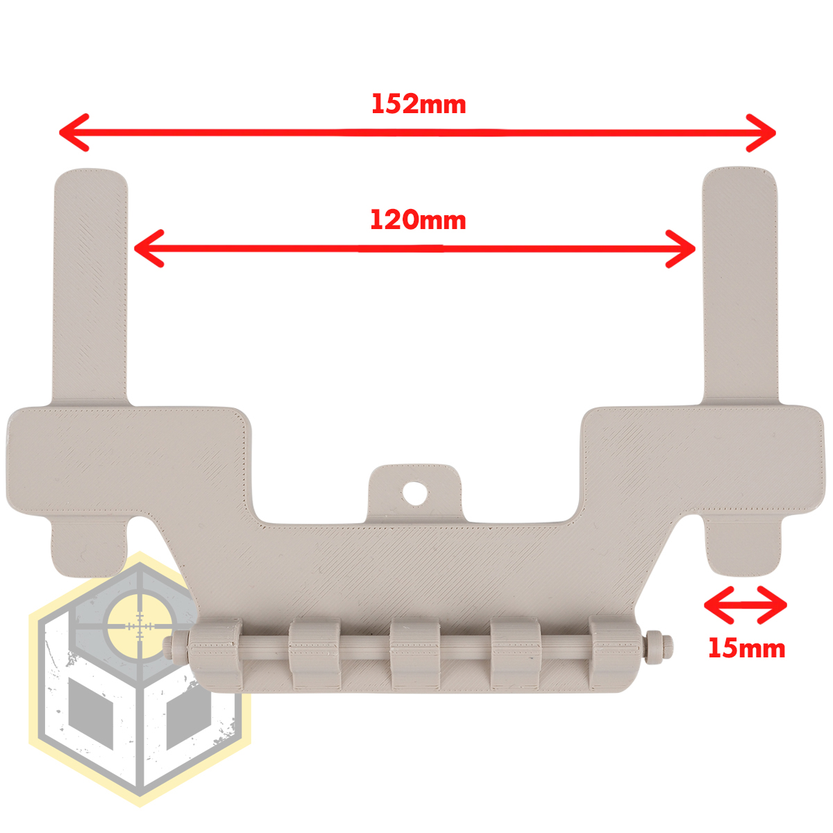 Laser Molle 5x4 DS 2mm