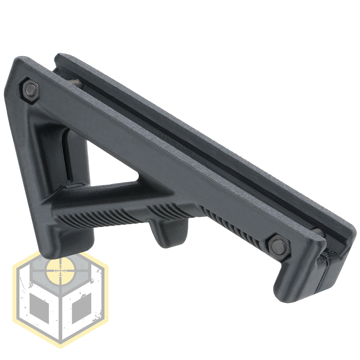 MP AFG2 Style Angled Tactical Foregrip Black