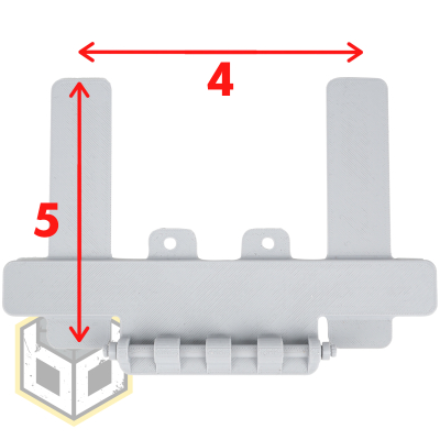 Normal Molle 4x5 Grey 3