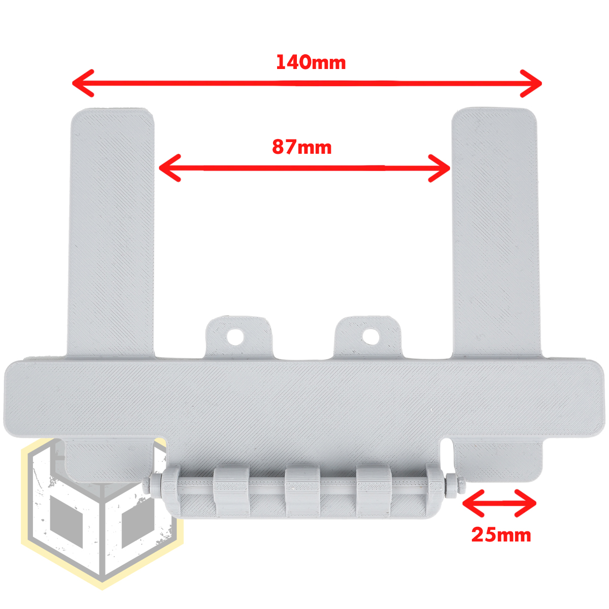 Normal Molle 4x5 Grey 3mm