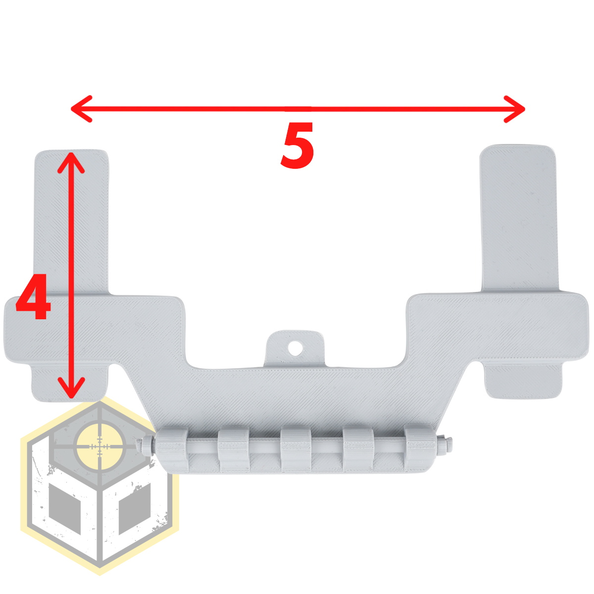 Normal Molle 5x4 Grey 3