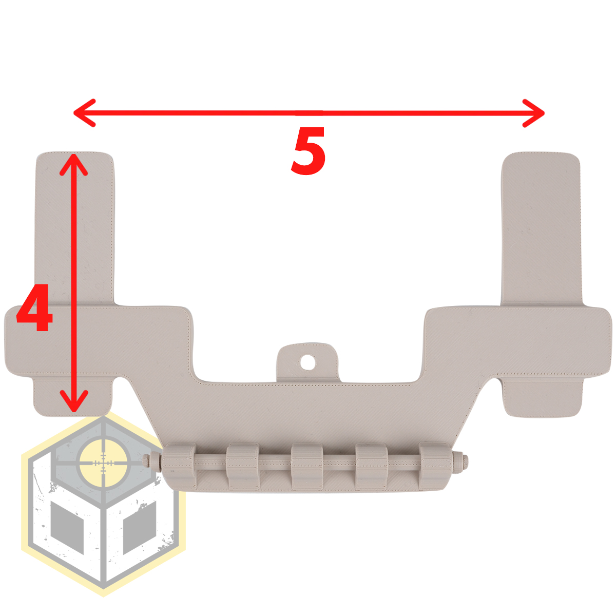 Normal Molle 5x4 Tan 3