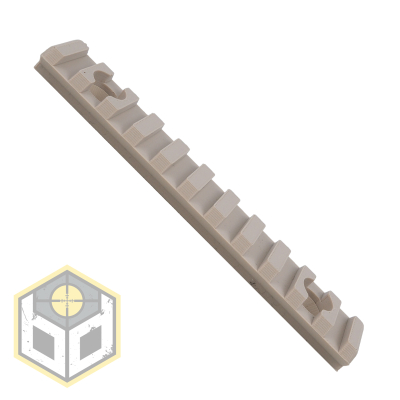 Picatinny Rail 11 Slot 115mm Desert Storm