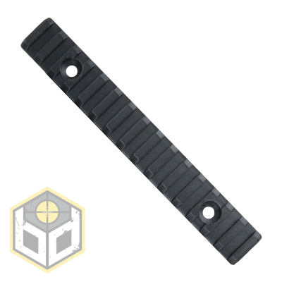 Picatinny Rail 13 Slot 135mm Black