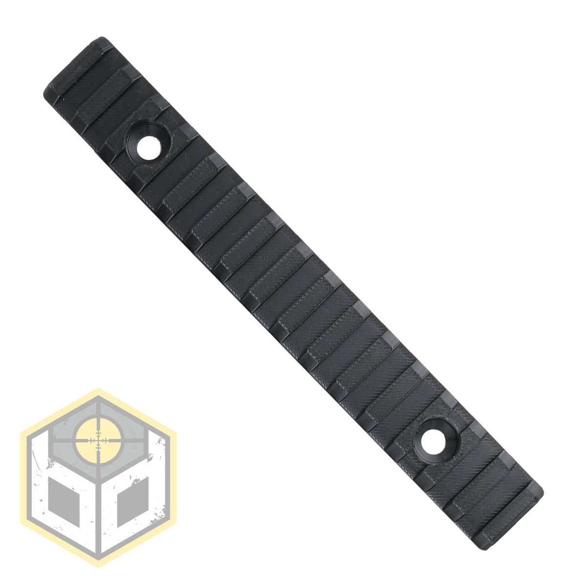 Picatinny Rail 13 Slot 135mm Black
