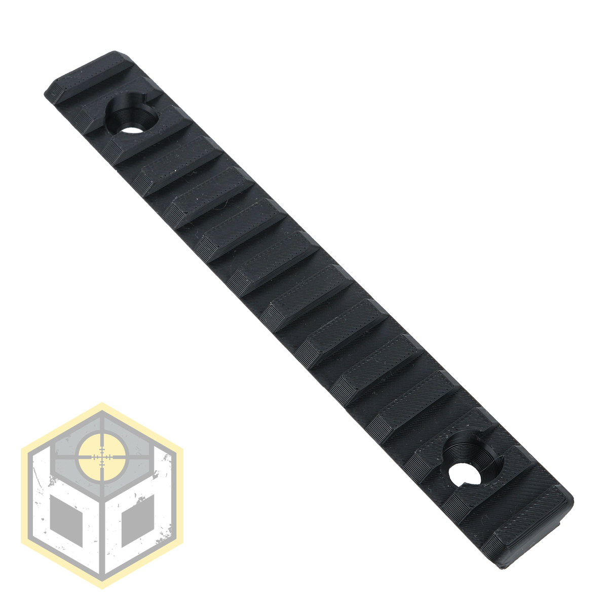 Picatinny Rail 13 Slot 135mm Black 2