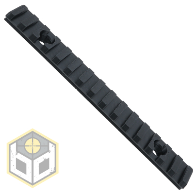 Picatinny Rail 15 Slot 155mm Black 2