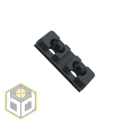 Picatinny Rail 3 Slot 42mm Black