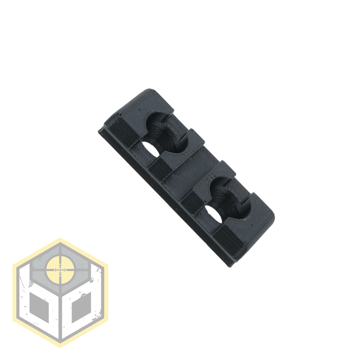 Picatinny Rail 3 Slot 42mm Black