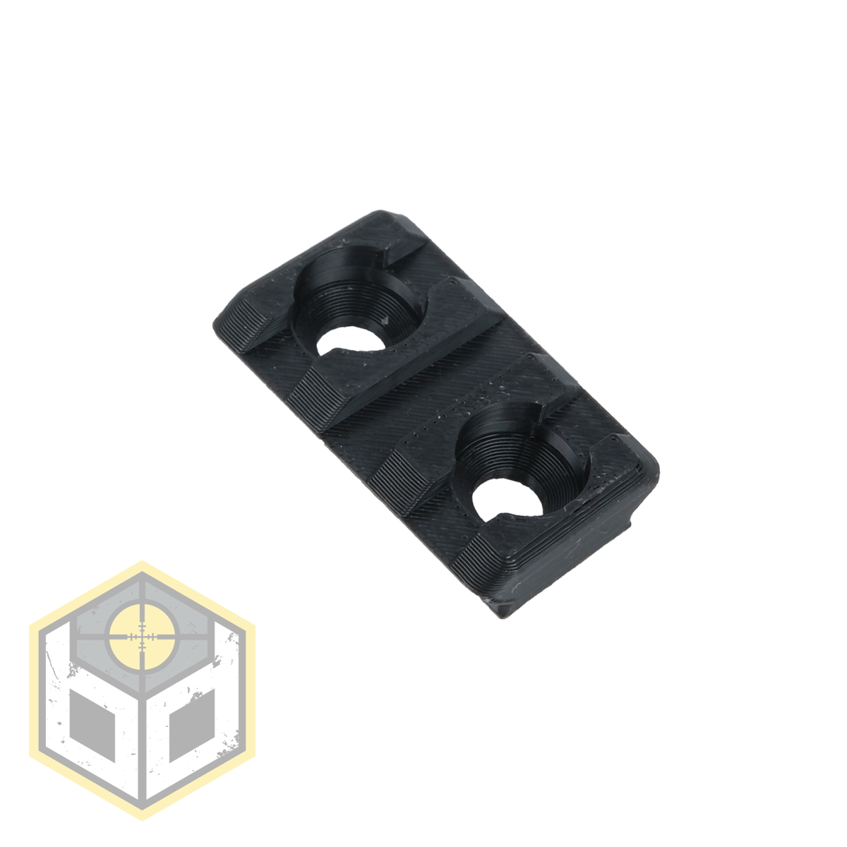 Picatinny Rail 3 Slot 42mm Black 2