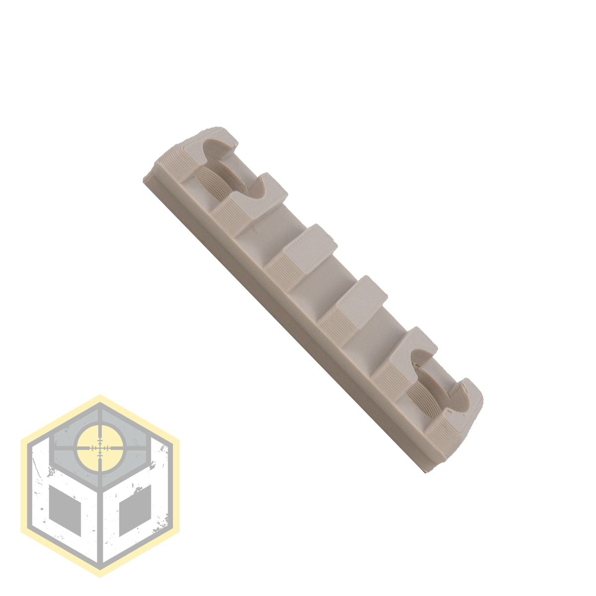 Picatinny Rail 5 Slot 55mm Desert Storm