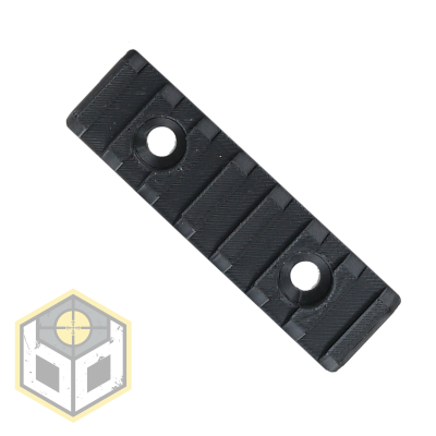 Picatinny Rail 7 Slot 75mm Black 3