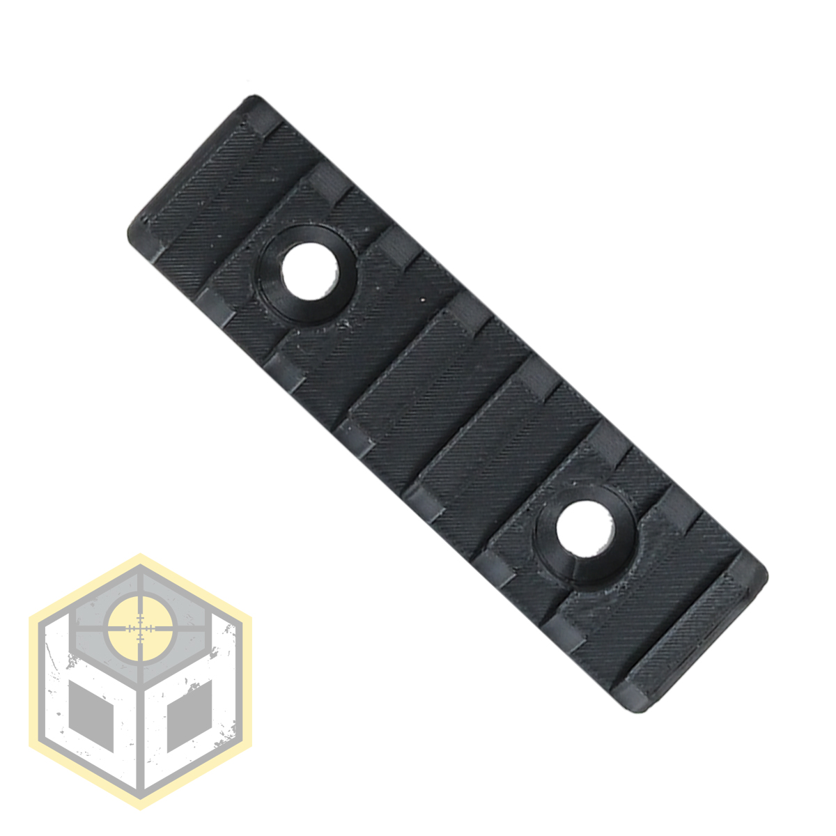 Picatinny Rail 7 Slot 75mm Black 3