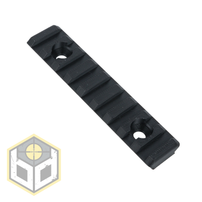 Picatinny Rail 9 Slot 95mm Black 2