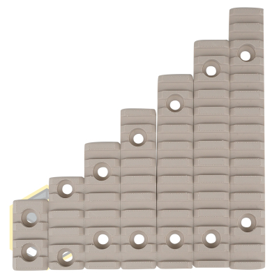 Picatinny Rail Set 7 Desert Storm