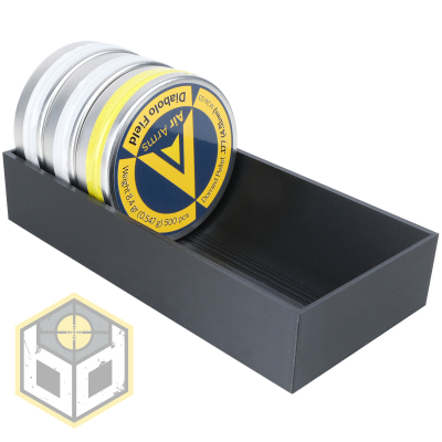 Airgun Pellet Tin Holder