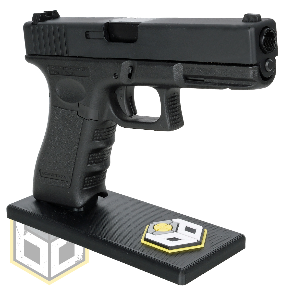 BD Glock Pistol Stand with Logo 01