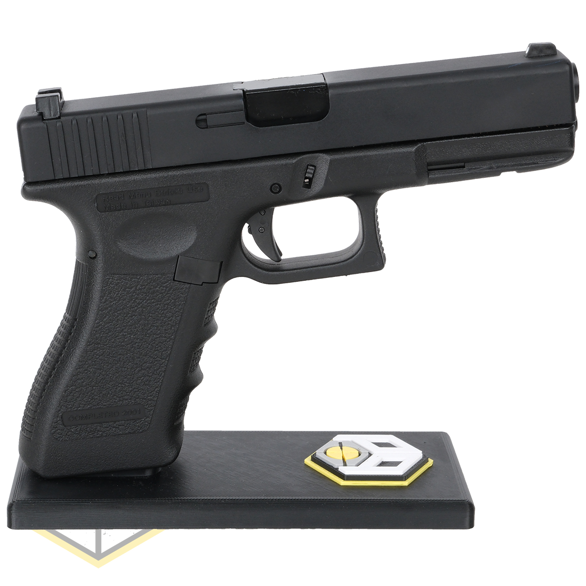 BD Glock Pistol Stand with Logo 02