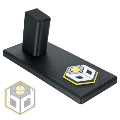 Glock Pistol Stand Black with BD Logo