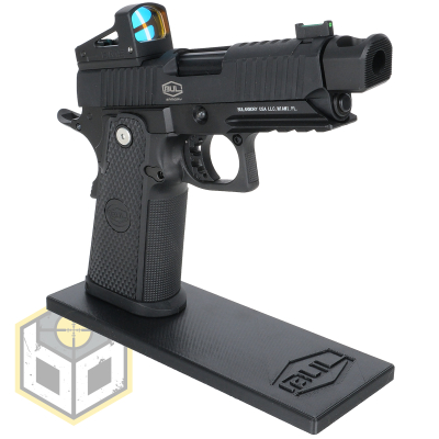 Bull pistol stand with Black logo 6