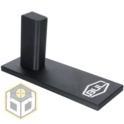 Bul Armory Pistol Stand with White Logo
