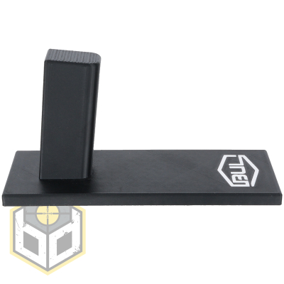 Bull pistol stand with logo 2
