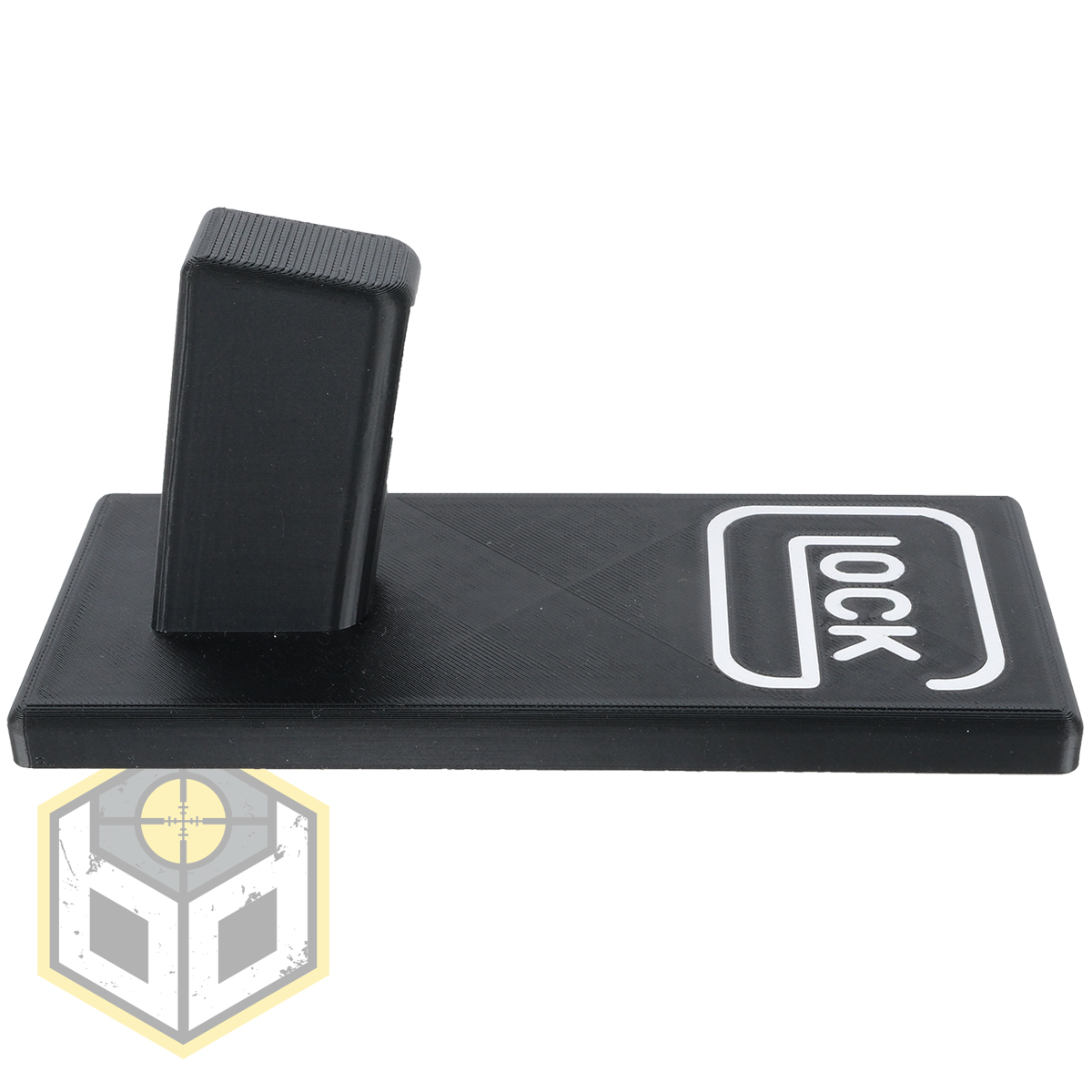 Glock Pistol Stand with Logo 3