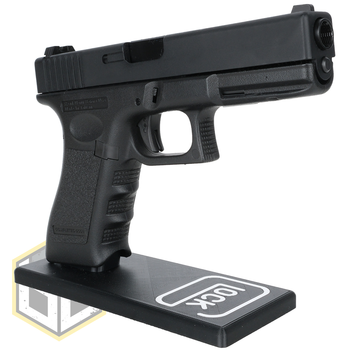 Glock Pistol Stand with Logo 5