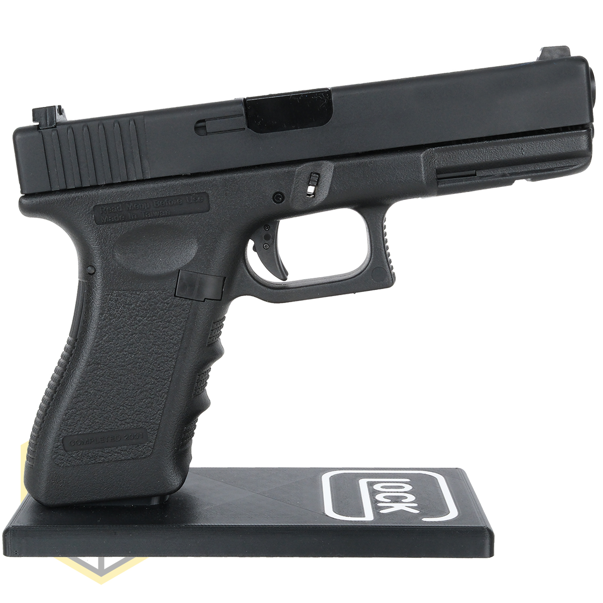 Glock Pistol Stand with Logo 6