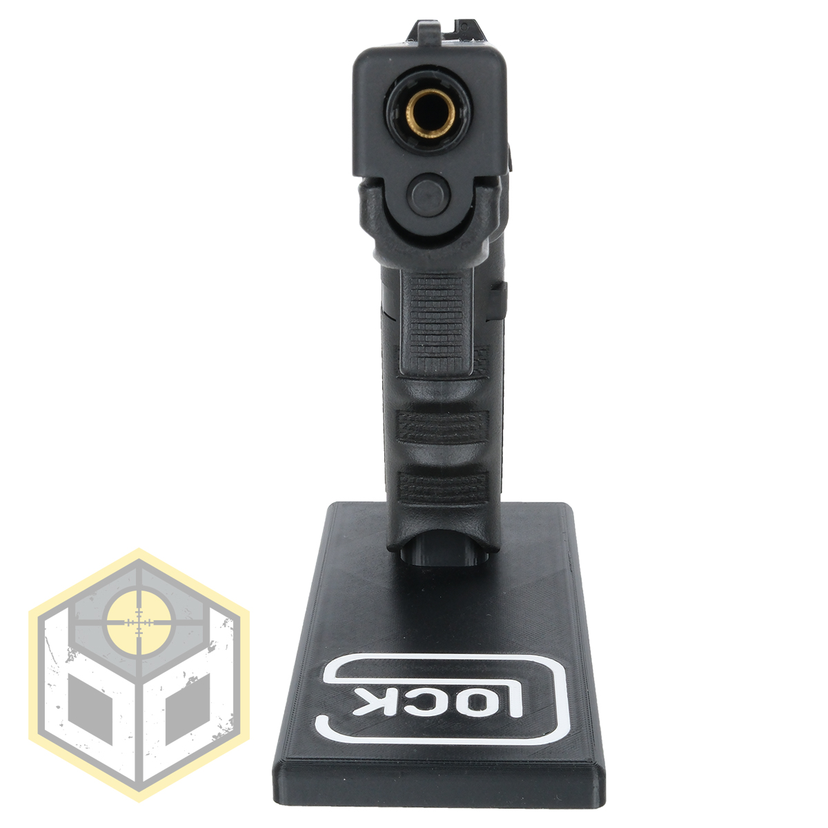 Glock Pistol Stand with Logo 7