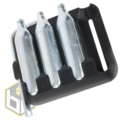12g Co2 Cartridge and Hex Key Holder Black 4