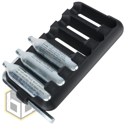 12g Co2 Cartridge and Hex Key Holder Black 6