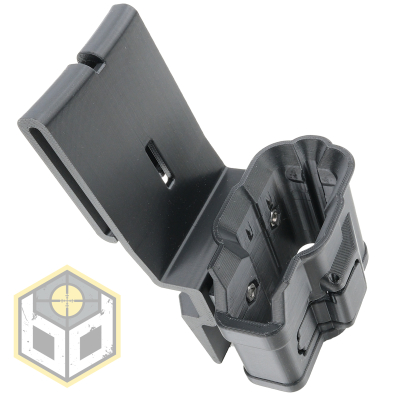 Glock Fast Release Pistol Holster with Trigger Lock and Belt Mount