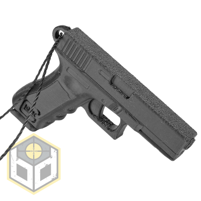 Christmas Tree Glock Pistol Decoration Black 03