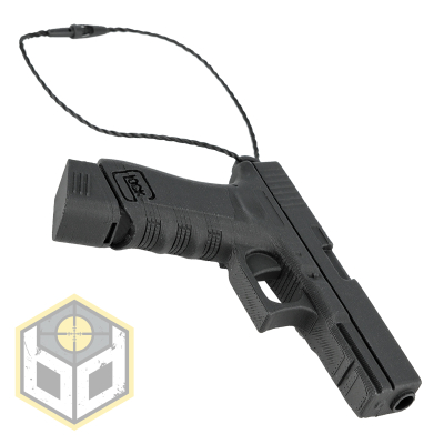 Glock 19 Gen5 EX Mag Pistol Christmas Tree Decoration Black