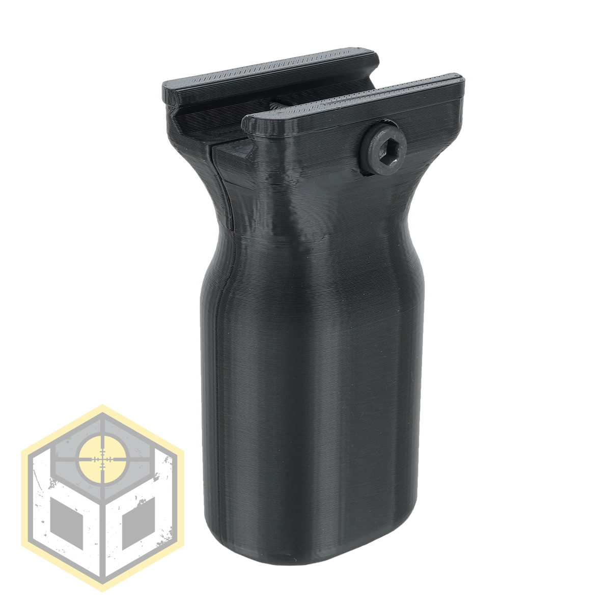 MP RVG Style Railed Vertical Grip Black