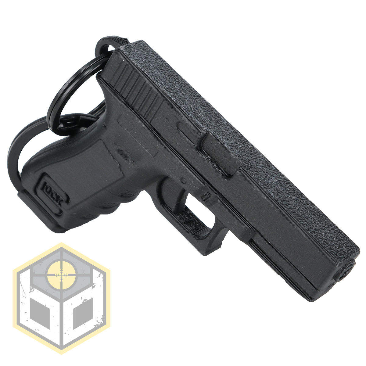 Pistol Glock Keyring B3
