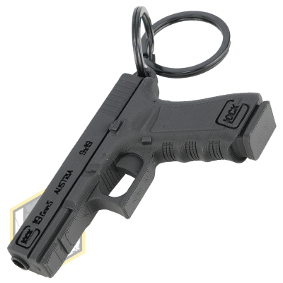 Pistol Glock Keyring B4