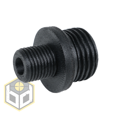 Airgun Moderator Adapter M20x2MM Carbon Fibre