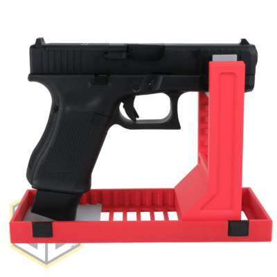 BD pistol stand red 10
