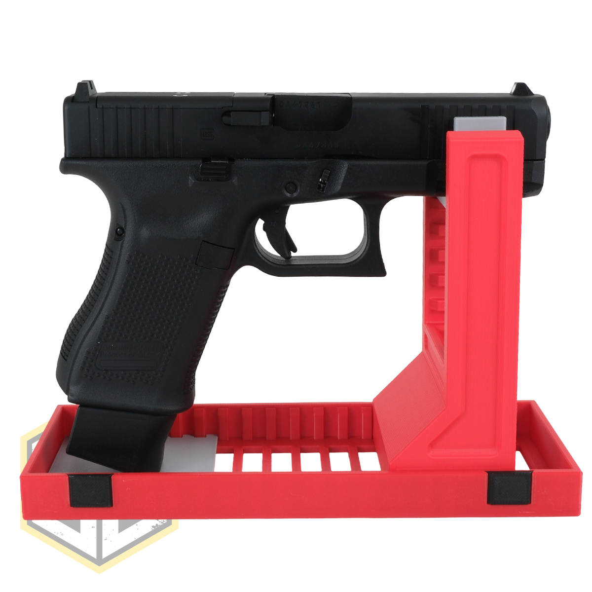BD pistol stand red 10