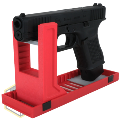 UM Pistol Stand Set Red