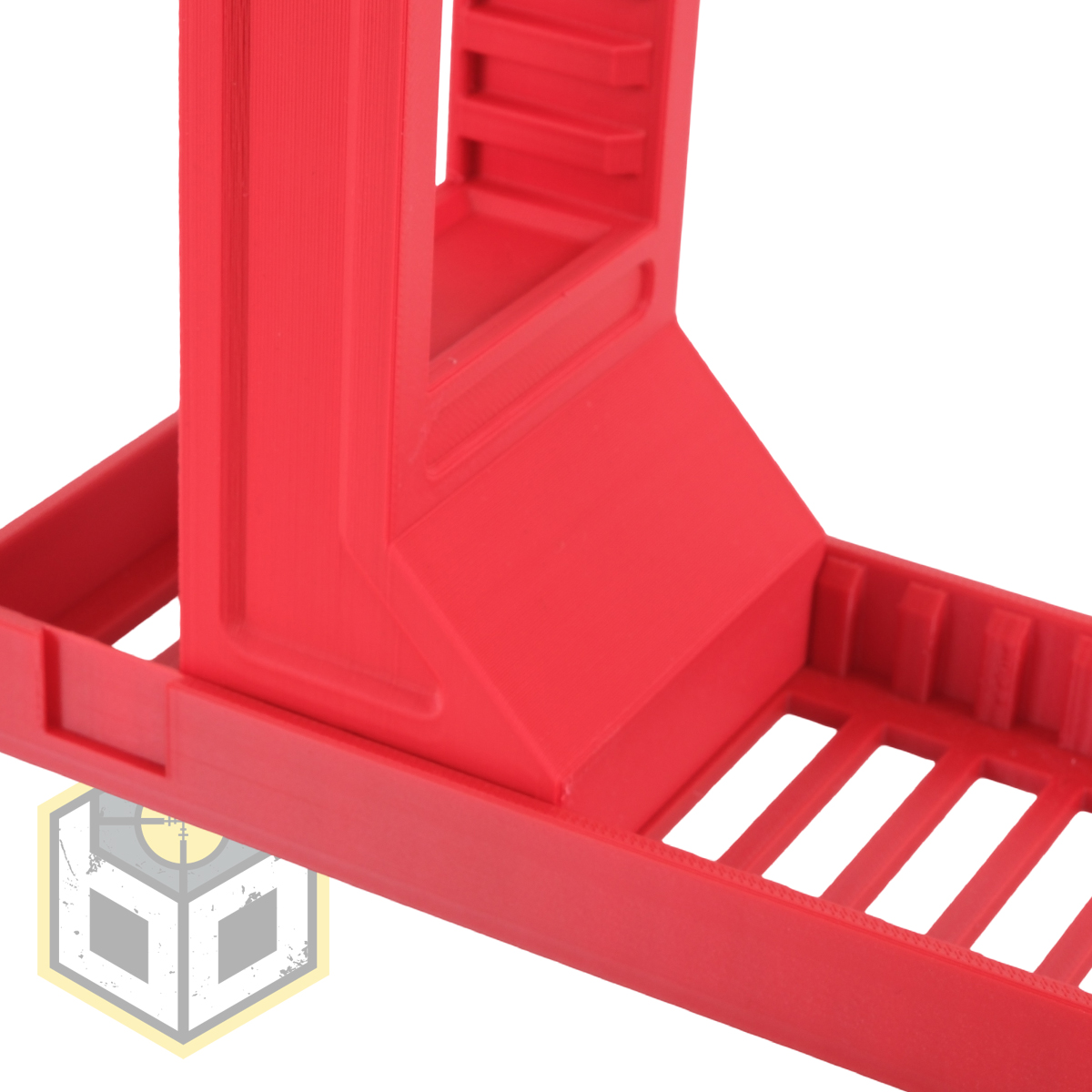 BD pistol stand red 2