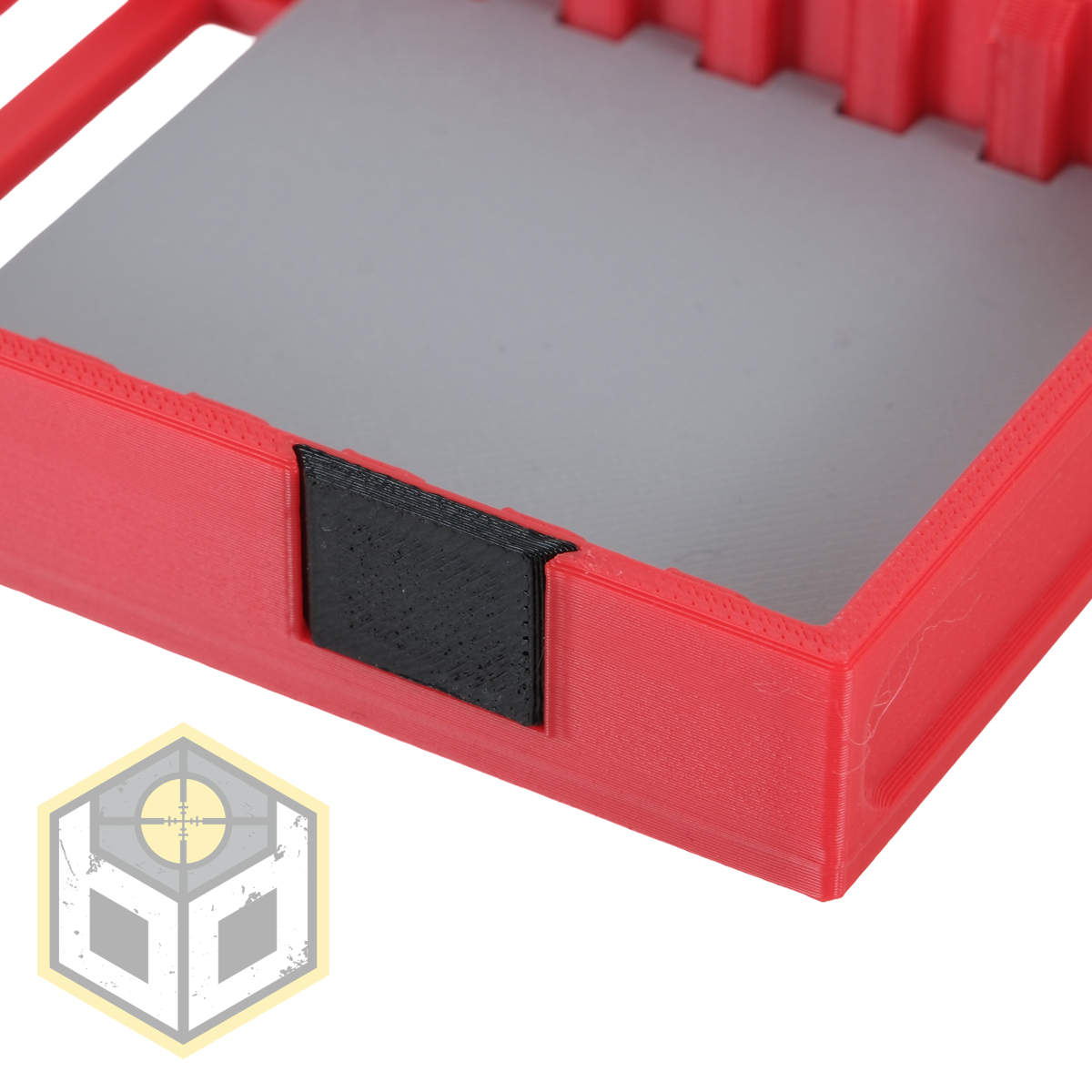 BD pistol stand red 4