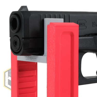 BD pistol stand red 8