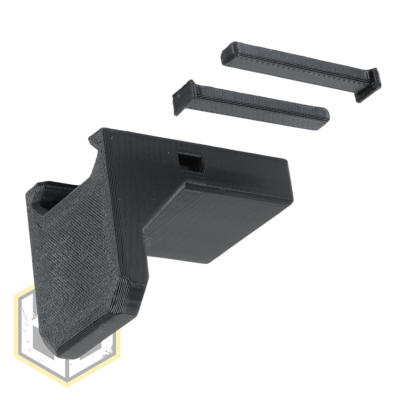 BD Handstop Picatinny Rail Short Black with Pins